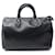 Speedy Louis Vuitton schnelle Handtasche 25 M59232 SCHWARZE PPE LEDER HANDTASCHE  ref.699656