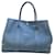 Hermès Garden Party Navy blue Leather  ref.699778