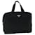 PRADA Hand Bag Nylon Black Auth ki2431  ref.700152