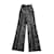 Prada Pants, leggings Black Silk Polyester  ref.700383
