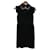 MIU MIU Sleeveless dress Black Viscose  ref.700436