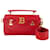 Balmain B-Buzz 19 bag in red leather  ref.700610