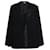 Balenciaga Blazer with Silk Peak Lapel Collar in Black Virgin Wool  ref.701069