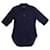Balenciaga SS17 Polizeihemd aus marineblauer Baumwolle  ref.701089