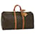 Louis Vuitton Keepall 55 Brown Cloth  ref.701208