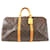 Louis Vuitton Keepall 50 Brown Cloth  ref.701209