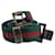 Gucci Italy Red Green Metal Cloth  ref.701244
