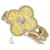 *Van Cleef & Arpels Bague Diamant Vintage Alhambra Or Doré Jaune  ref.701383