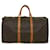 Louis Vuitton Keepall 50 Brown Cloth  ref.701424
