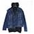 *[Balenciaga] Balenciaga 18AW Twin Set Denim Jacket Layered 44 indigo Black Blue Cotton  ref.701873