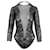 Autre Marque Sheer Embroidered Bodysuit Black  ref.701947