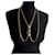 Chanel Long necklaces Gold hardware Metal  ref.701965