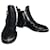 Louis Vuitton BOOTS Nero Pelle  ref.701992