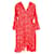 Ba&Sh robe Red Viscose  ref.702042