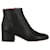 Sergio Rossi Leather Ankle Boots Black  ref.702125