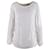 Yves Saint Laurent Blusa con lentejuelas de Saint Laurent Blanco  - vista 1