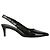 Versace Jeans Couture Décolleté Slingback con logo in vernice di Versace Jeans