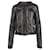 Autre Marque Giorgio Brato Shimmer Leather Jacket Black  ref.702567