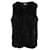 Parosh Fur vest Black  ref.702578
