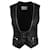 Balmain Leather Vest Black  ref.702587