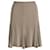 Yves Saint Laurent A-line Skirt Beige Viscose  ref.702617
