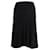 Yves Saint Laurent Black skirt Viscose  ref.702624