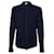 Armani Langarm-T-Shirt Blau  ref.702655