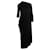 Rick Owens Robe de style grec Coton Noir  ref.702691