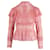 Autre Marque Collection Privée Makramee-Rüschen-Set Pink Baumwolle  ref.702765