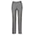 Moschino Cheap And Chic Plaid Flat Trousers Black White Wool  ref.702772