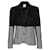 Moschino Cheap And Chic jaqueta de lapela entalhada Preto Branco  ref.702775