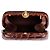Pochette Gianfranco Ferré in coccodrillo marrone - vista 3
