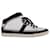 Christian Dior tênis preto e branco Couro  ref.702799