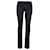 Yves Saint Laurent Jeans spalmati Saint Laurent Nero  ref.702928