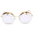 Miu Miu Tortoiseshell Round Sunglasses Resin  ref.703232