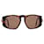 Chanel Square-Frame Sunglasses Golden Acetate  ref.703323