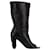Autre Marque Open toe boots Black Leather  ref.703360