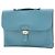 Cartella Hermès Sac à dépêches Blu