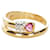 Anello Burberry Ruby Diamond Twist