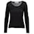 Schwarzer Pullover von Christian Dior Wolle  ref.703550