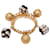Autre Marque Collection Privée Bracelet With Charms Golden  ref.703626
