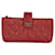 Mini pochette porta cellulare Chanel Quilted Caviar Rosso Pelle  ref.703657