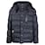 Moncler Padded Hooded Jacket Blue Polyamide  ref.703828