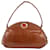 Autre Marque Exotische Lederhandtasche Braun  ref.703831