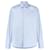 Valentino Camisa azul de algodón de manga larga Marrón claro  ref.703876