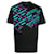 Versace La Greca Print T-shirt Black  ref.703880