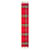 Burberry L'écharpe classique en cachemire à carreaux Rouge  ref.703884