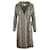 Diane von Furstenberg Robe portefeuille scintillante Noir Beige  ref.704121