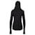 Autre Marque Monochromer schwarzer Kapuzenpullover '10S  - Ansicht 2