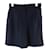 pantalones cortos Max Mara 40 Azul Lana  ref.704344
